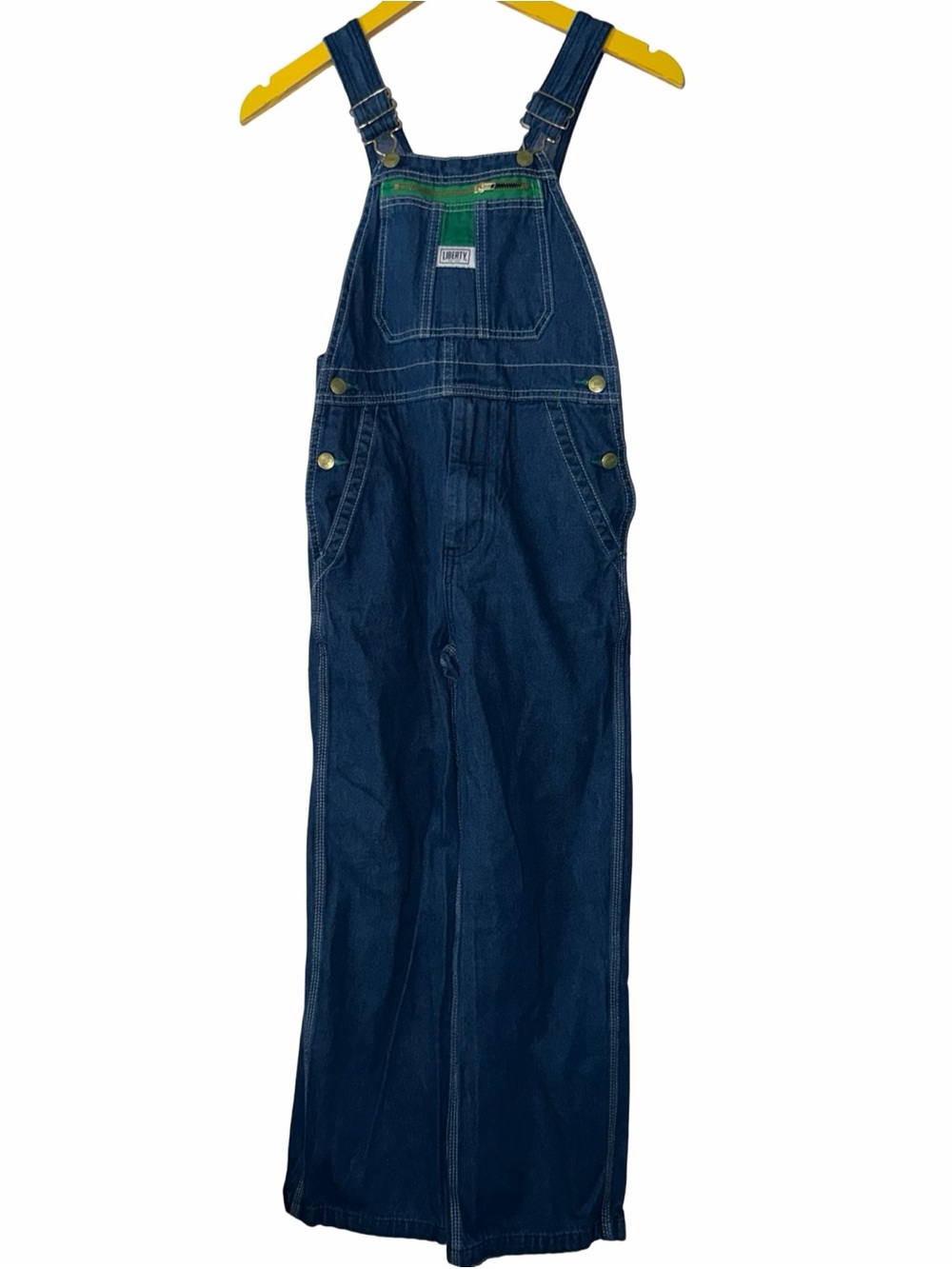 Liberty vintage denim overalls size 27
